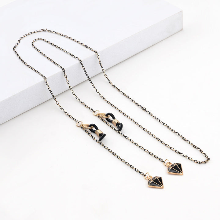 Elegant Geometric Glasses Chain kalsten