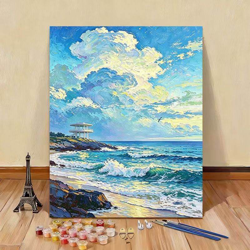 DIY Ocean Wave Landscape Painting Kit Kalsten