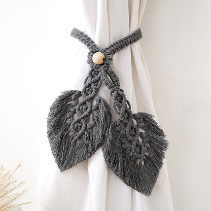 Macrame Curtain Tieback Holder Acalora