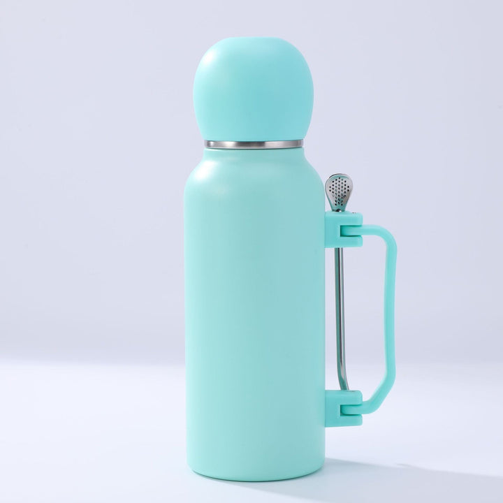 Women practical insulated bottle with integrated tea strainer Kalsten