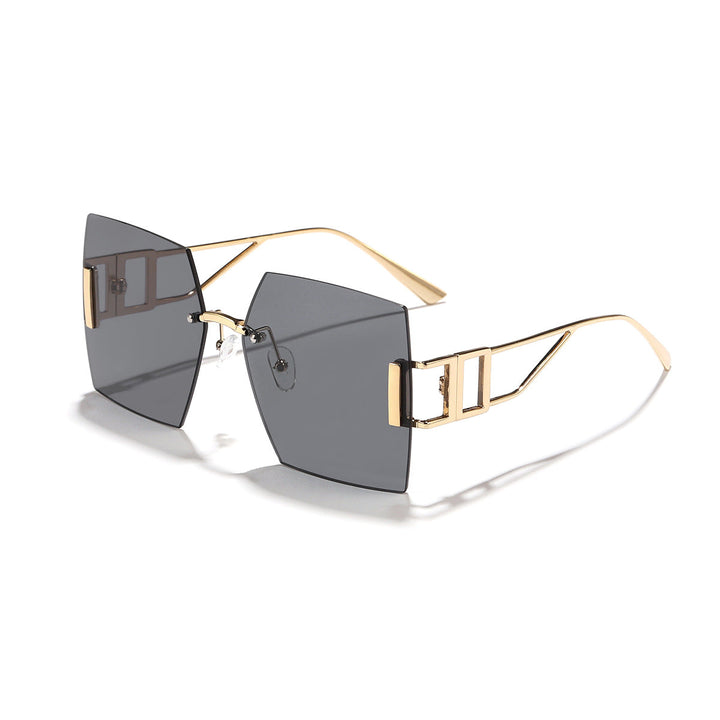 Women's square sunglasses with luxurious metal frame Kalsten