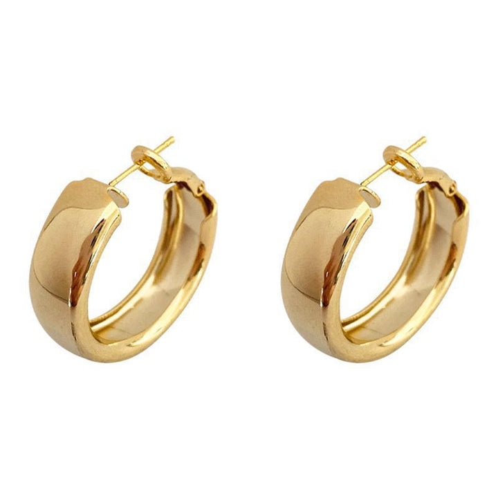 Fashionable Hoops Made of High-Quality Precious Metal Kalsten