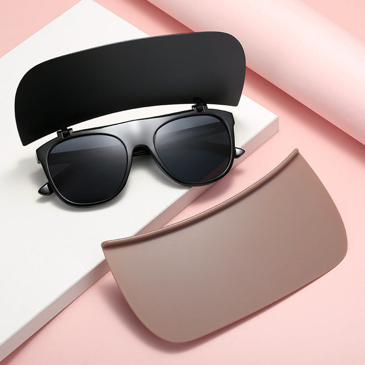 Women's corrective glasses with removable Kalsten shield