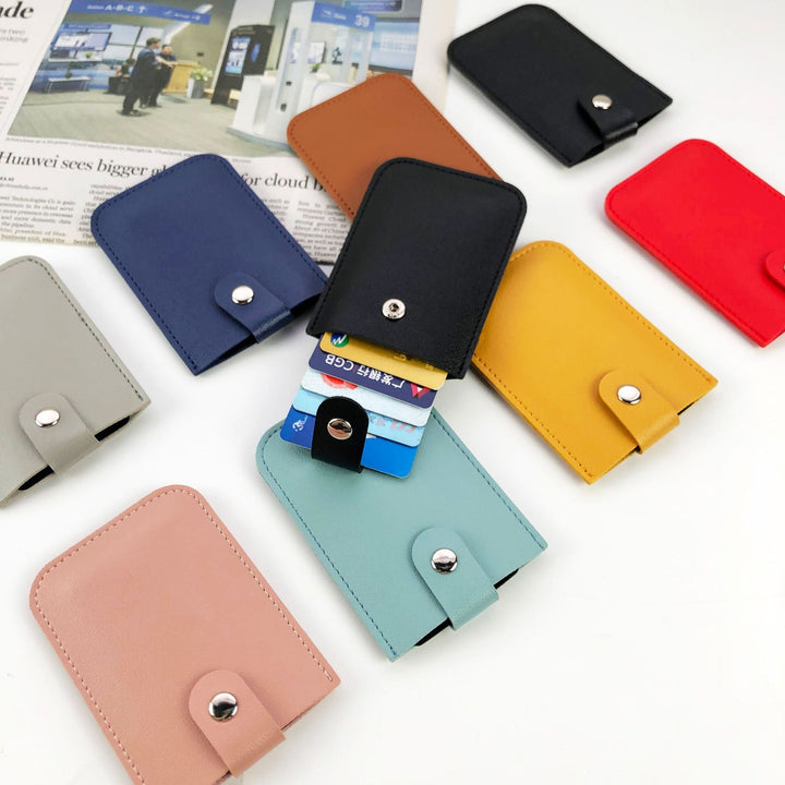 Women's card holder made of high-quality, vegetable-tanned leather Kalsten