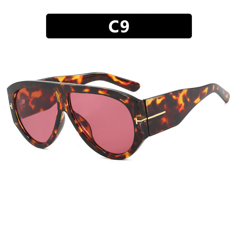 Women's Geometric Sunglasses with Modern Frame and Polarized Lenses Kalsten