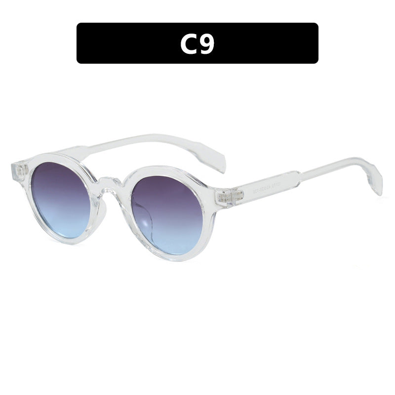 Women's fashionable round sunglasses with high-quality, flexible frame Kalsten
