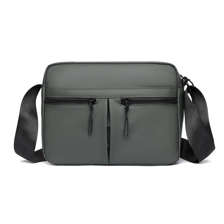 Sleek Dual-Zippered Utility Crossbody Bag Kalsten