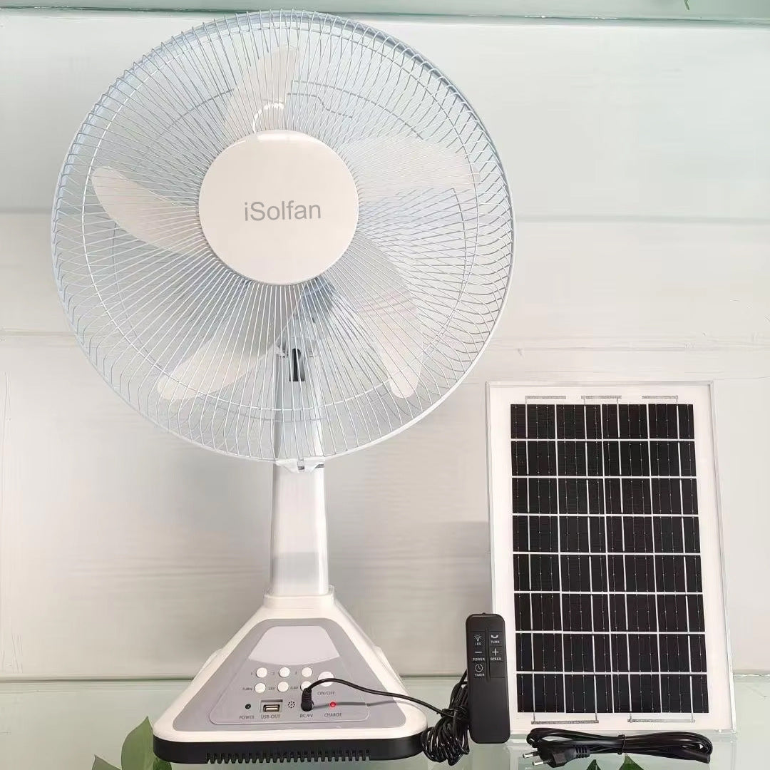 Unisex Solar-Powered Fan Kalsten