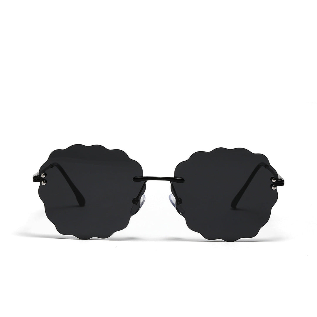 Ladies fashionable sunglasses in unique flower frame Kalsten