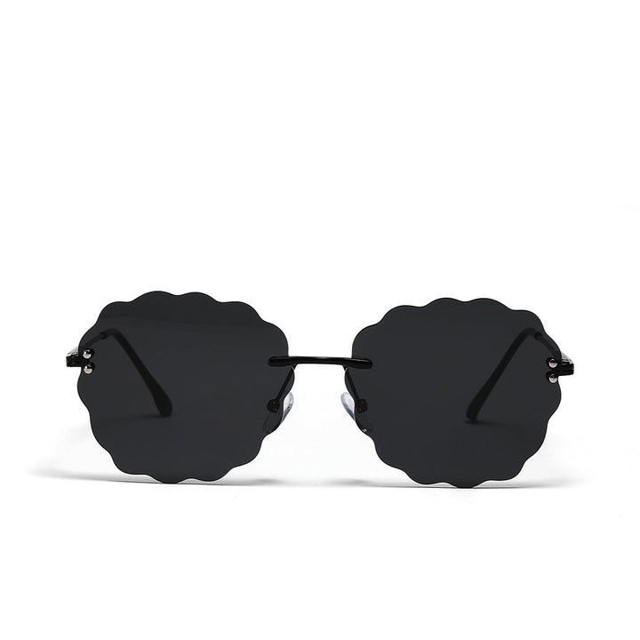 Ladies fashionable sunglasses in unique flower frame Kalsten