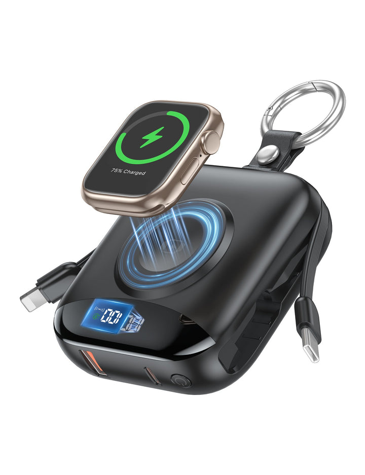 Portable Wireless Power Bank with Integrated LED Display Kalsten