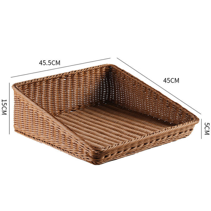 Unisex Portable Storage Box made of Woven Rattan Kalsten