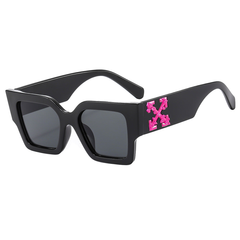 Women's Designer Sunglasses with striking geometric frame Kalsten