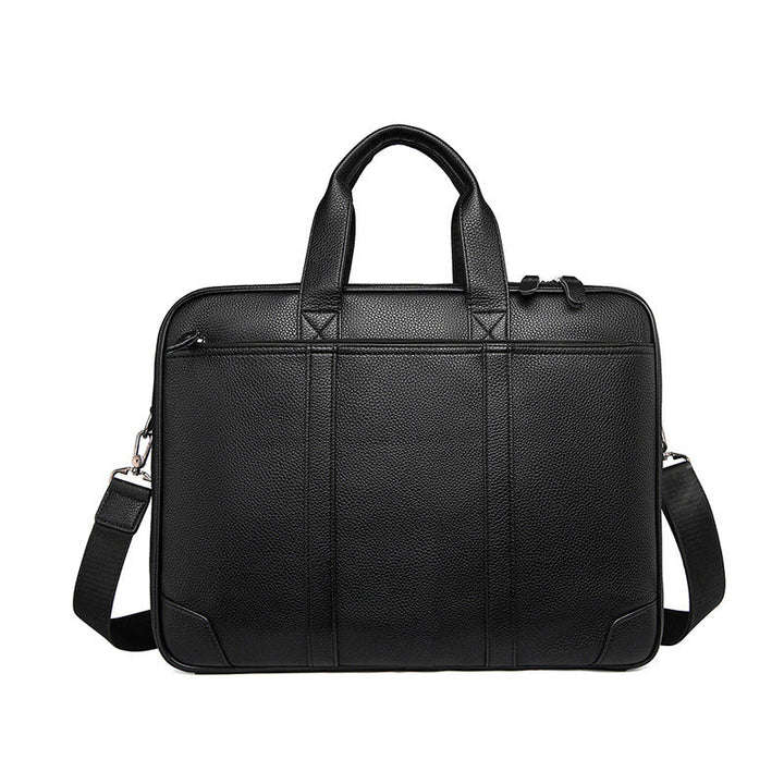 Classic Leather Business Laptop Briefcase kalsten