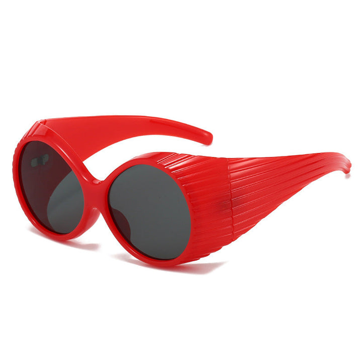 Women's extravagant sunglasses with unique wave design Kalsten