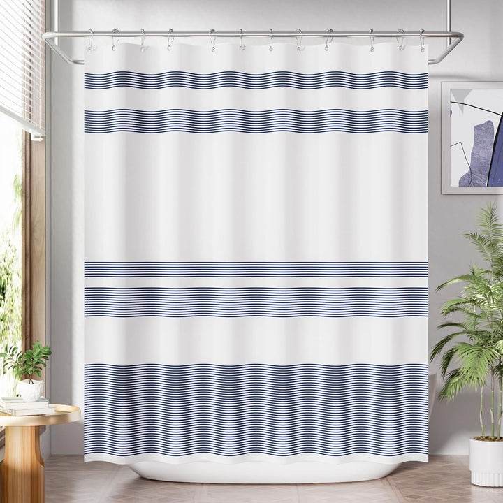 Modern Striped Shower Curtain Kalsten