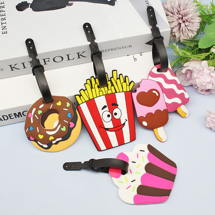 Unisex Fun Food-Themed Luggage Tag Kalsten