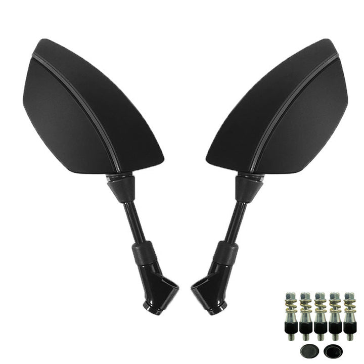 Motorcycle Mirror Set with Aerodynamic Design and High Stability Kalsten