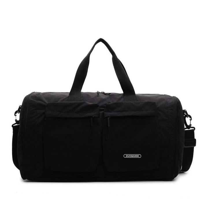 Sporty Travel Bag With Several Exterior Pockets Kalsten