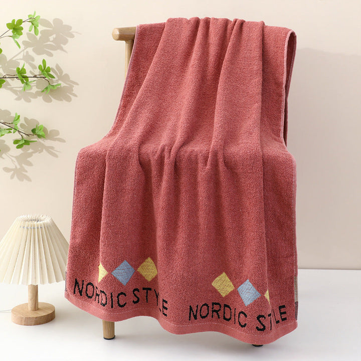 Cozy and Stylish Bath Towel in Nordic Style Kalsten