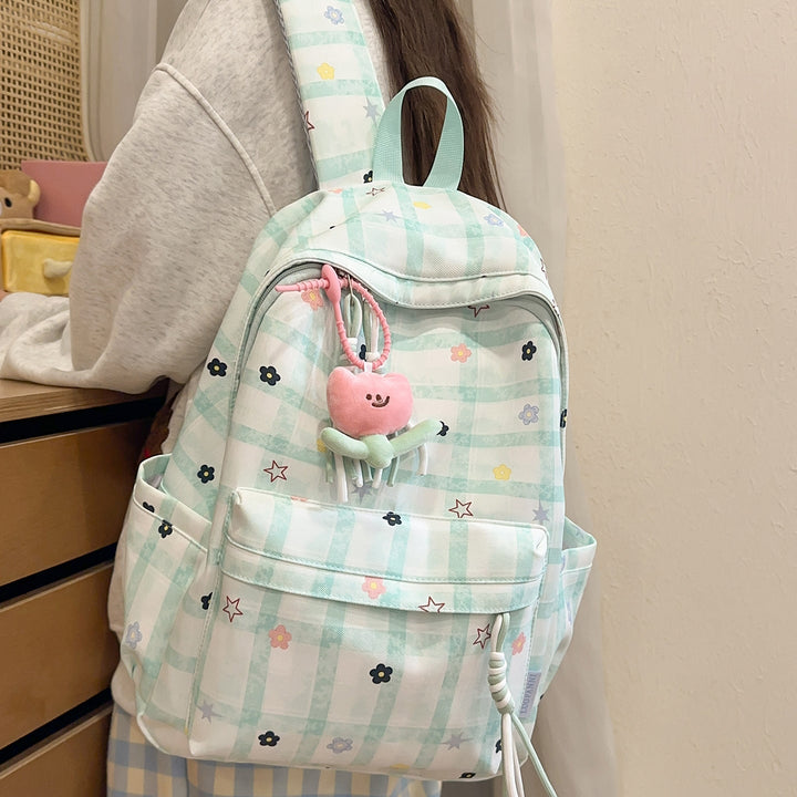 Floral Patterned Everyday Backpack Kalsten