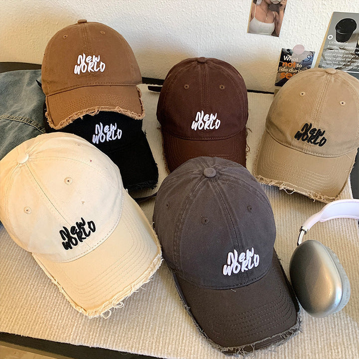 Unisex Distressed Signature Baseball Cap Kalsten