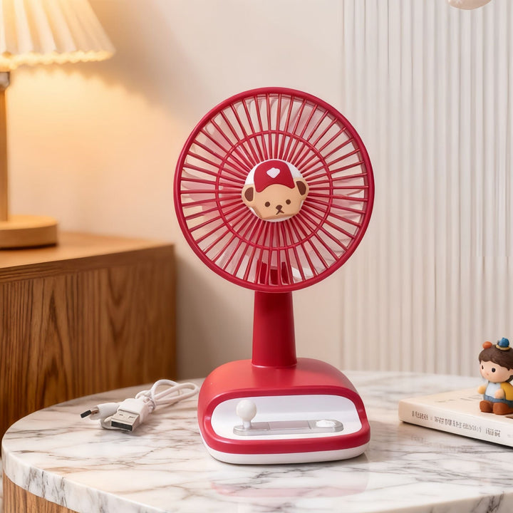 Ladies Mini Fan with USB Connection and Variable Tilt Mechanism Kalsten