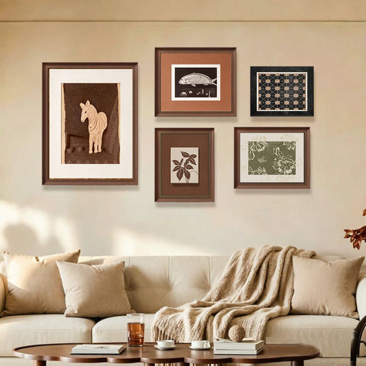 Framed Artistic Fish Print