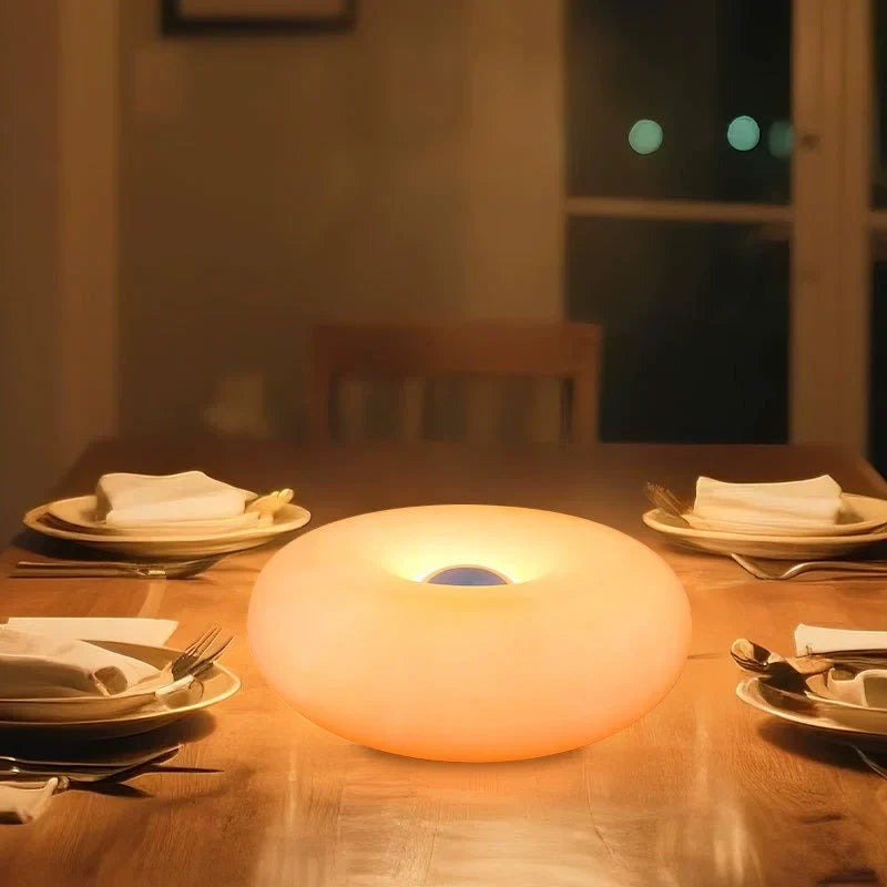 Desktop Mini Table Lamp Bauhaus Vintage Egg Tart Night Light | Kalsten