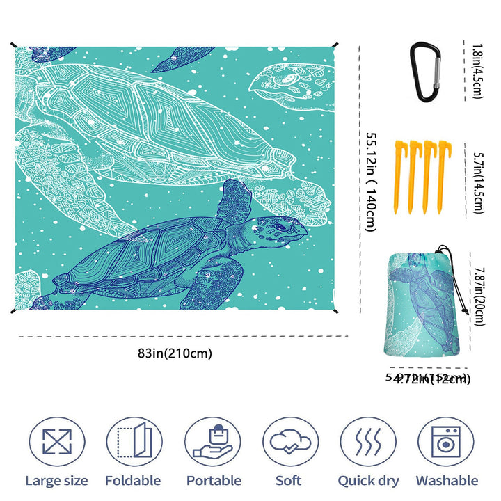 Large Outdoor Multi-Functional Picnic Blanket Kalsten