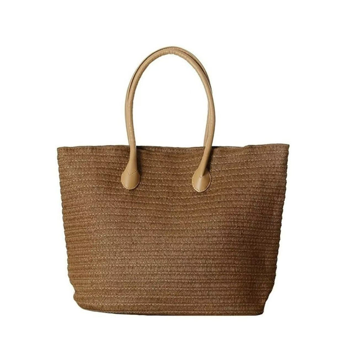Spacious Tote Bag Made of Braided Natural Material Kalsten
