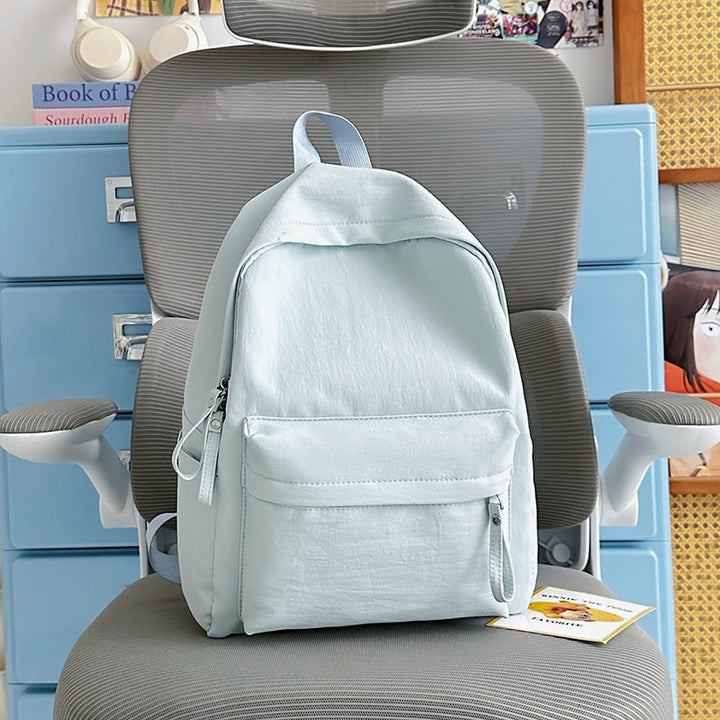 Cute Plush Animal Keychain School Backpack
