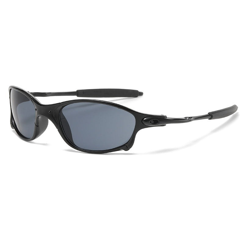 Unisex nan sporty Wraparound sunglasses with polarized lenses and non-slip temples Kalsten