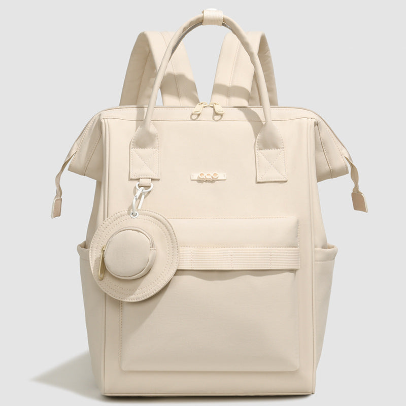 Multi-Functional School Backpack with Detachable Pouch