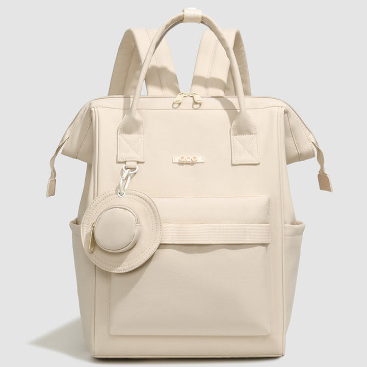 Multi-Functional School Backpack with Detachable Pouch