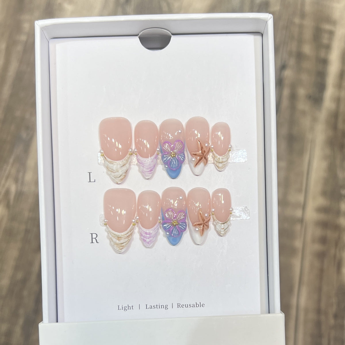 Reusable Press-On Nail Set Acalora