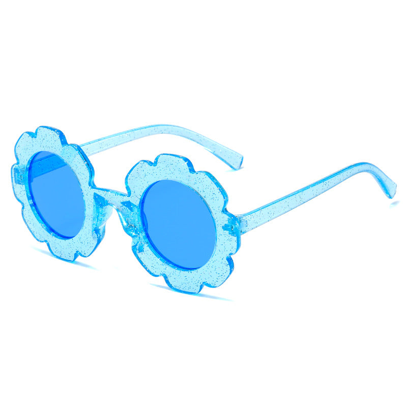 Ladies playful flower sunglasses with high UV protection Kalsten