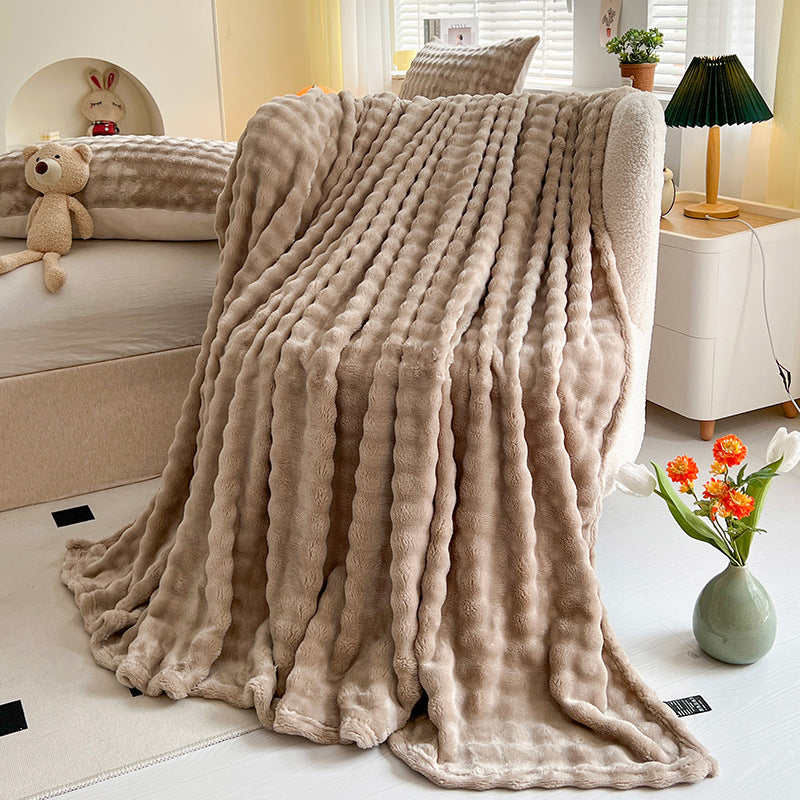 Women's Plush Throw Blanket Kalsten
