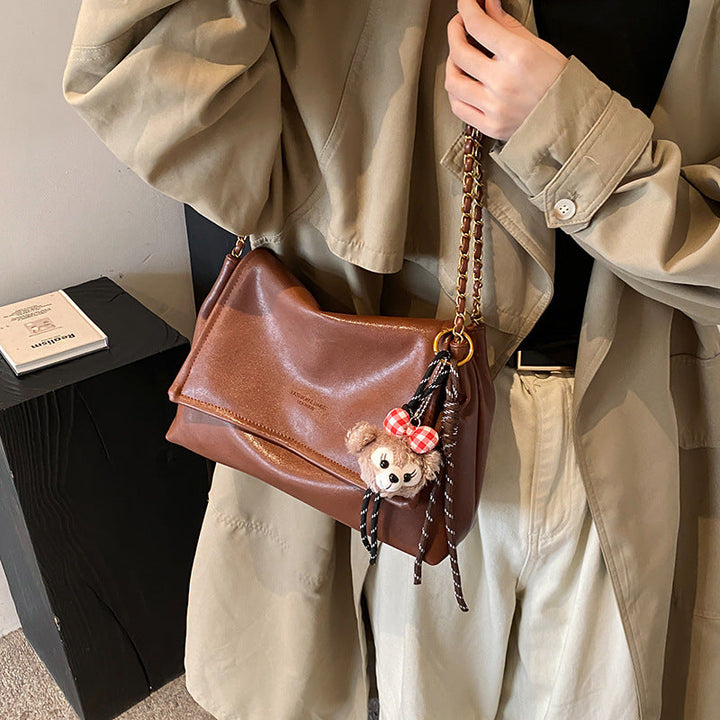 Chic Leather Crossbody Purse Kalsten