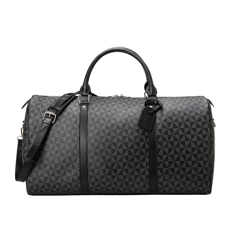 Spacious travel bag with stylish geometric design Kalsten