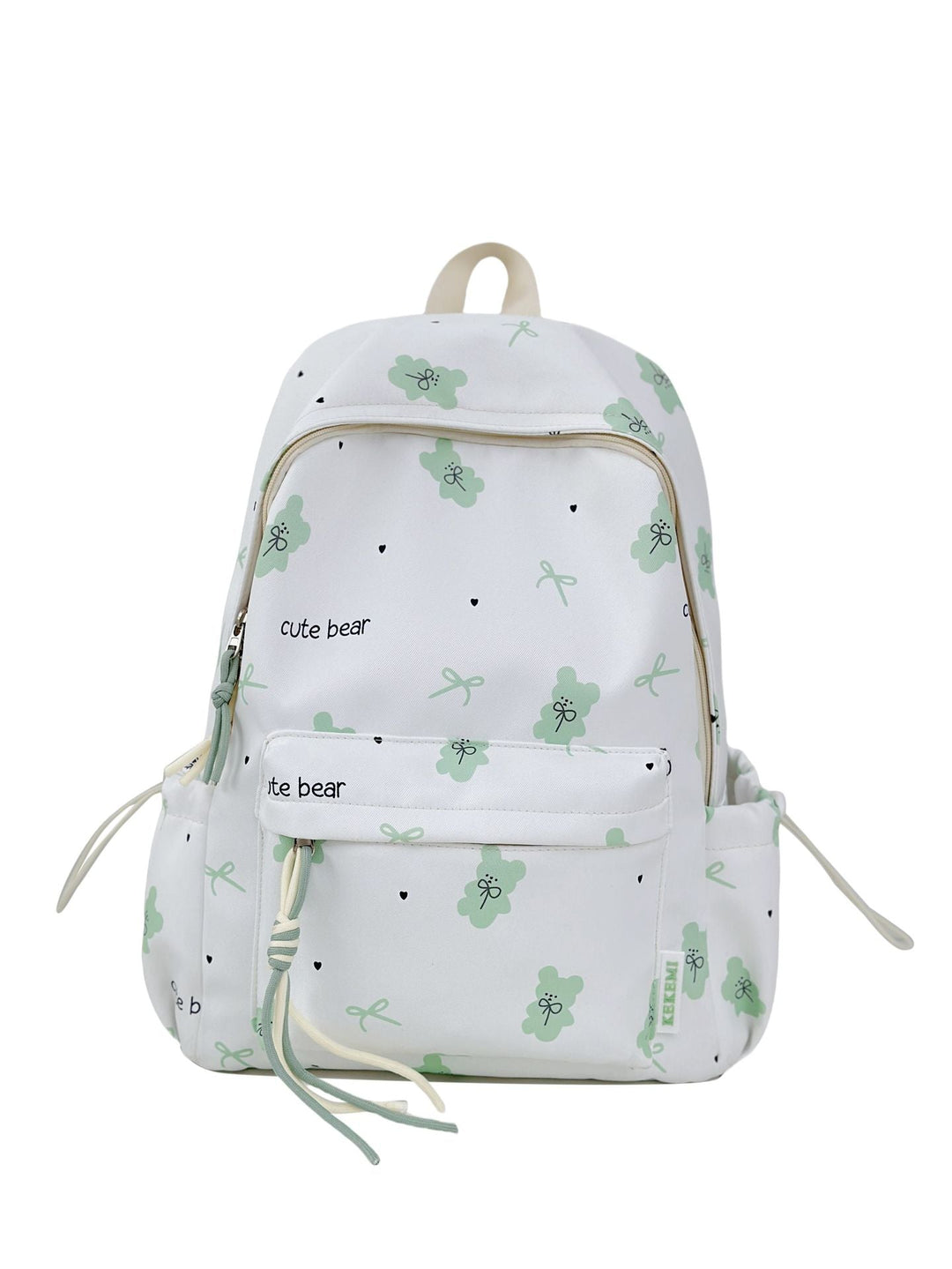 Cute Character Print School Backpack