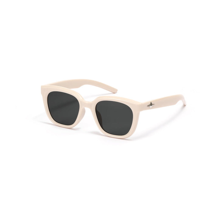 Ladies fashionable transparent sunglasses with slim frame and UV protection Kalsten