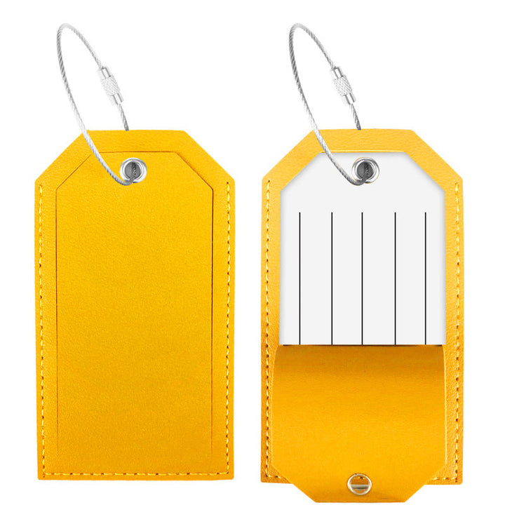 Premium Leather Luggage Tag Kalsten