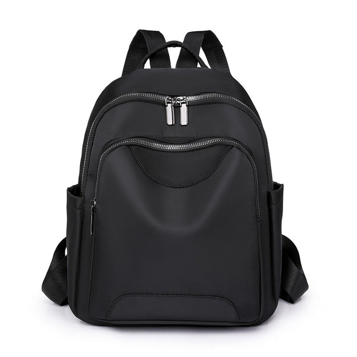 Sleek Minimalist Zip-Front Backpack Kalsten