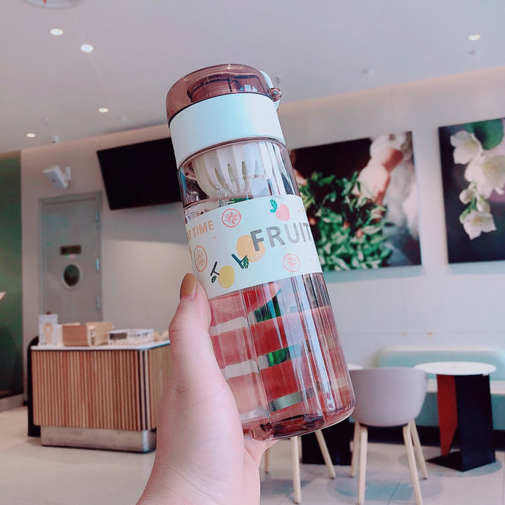 Women's reusable infuser bottle with fruity design Kalsten