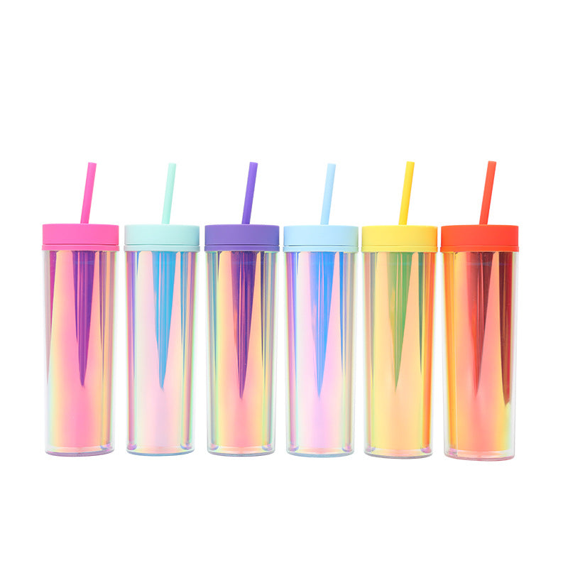 Women High-Quality Water Cup with Integrated Straw Kalsten