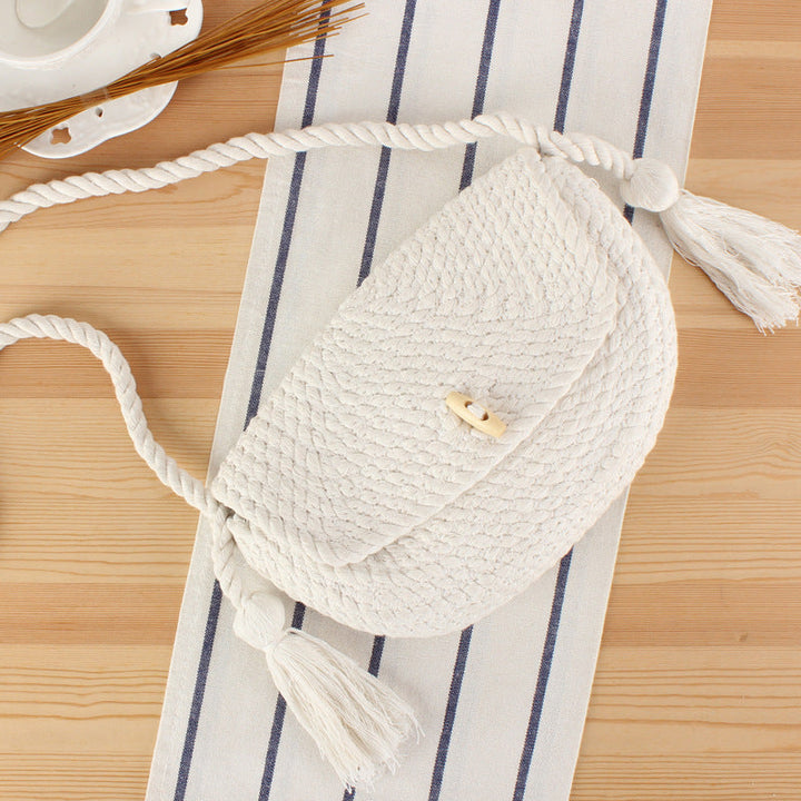 Handbag with stylish tassels Kalsten