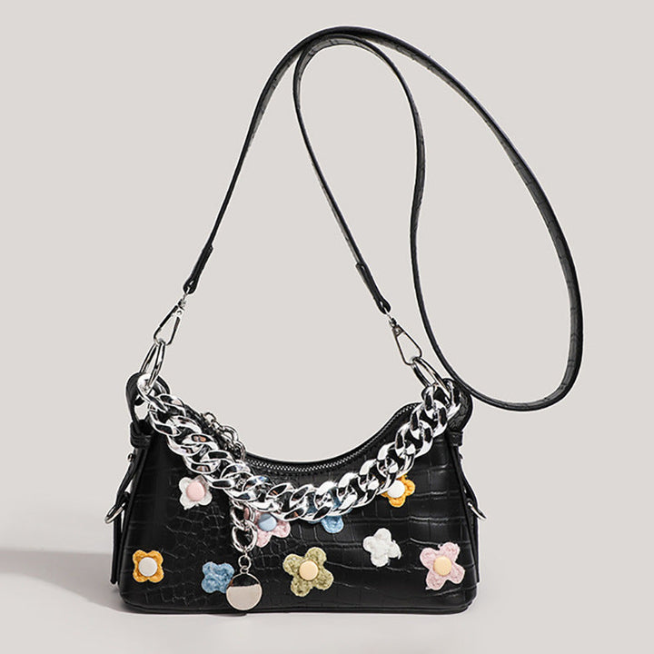 Decorative Chain Strap Handbag Kalsten