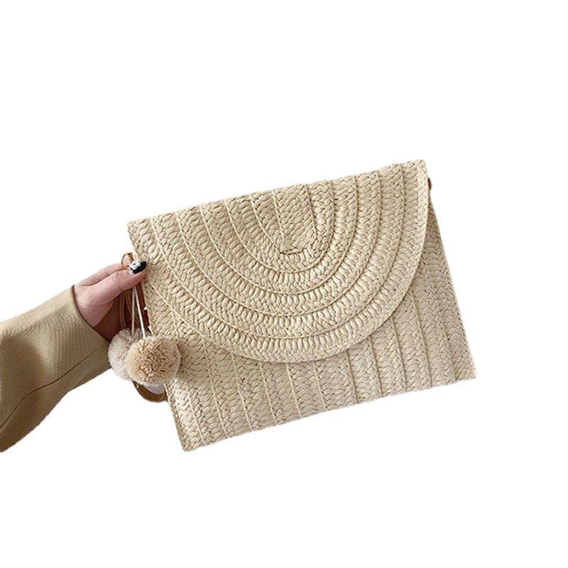 Stylish and Handmade Clutch Bag Made of Natural Material Kalsten