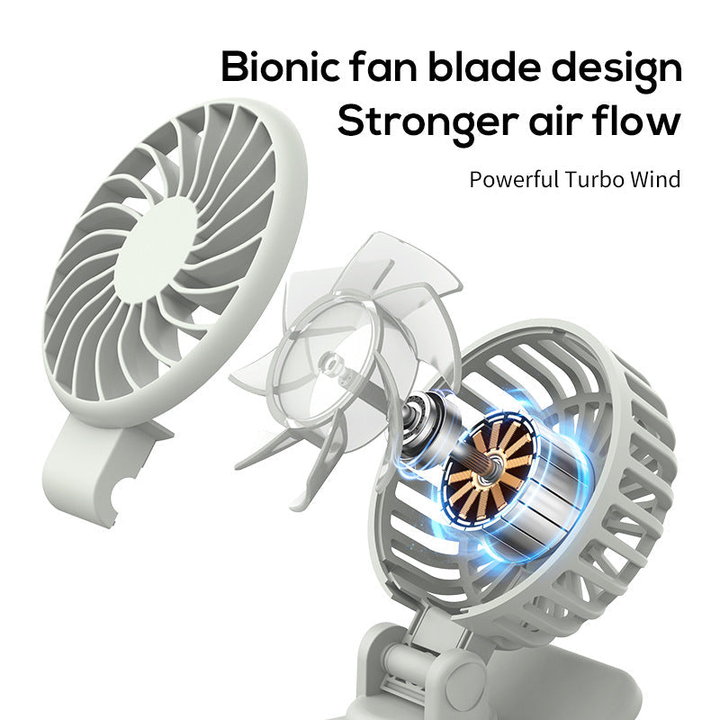 Unisex Portable Rechargeable Desk Fan Kalsten